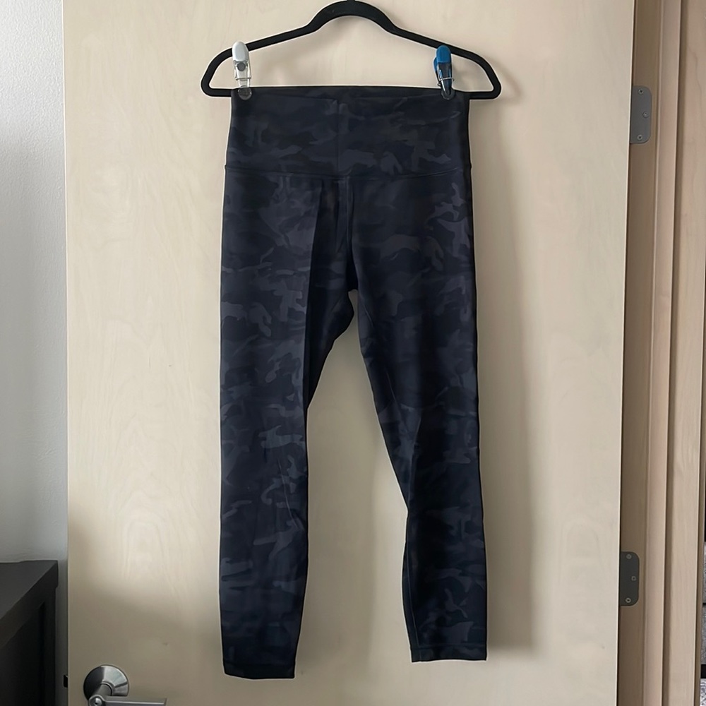 Lululemon Wunder Train High Rise Tight 25” CAMO